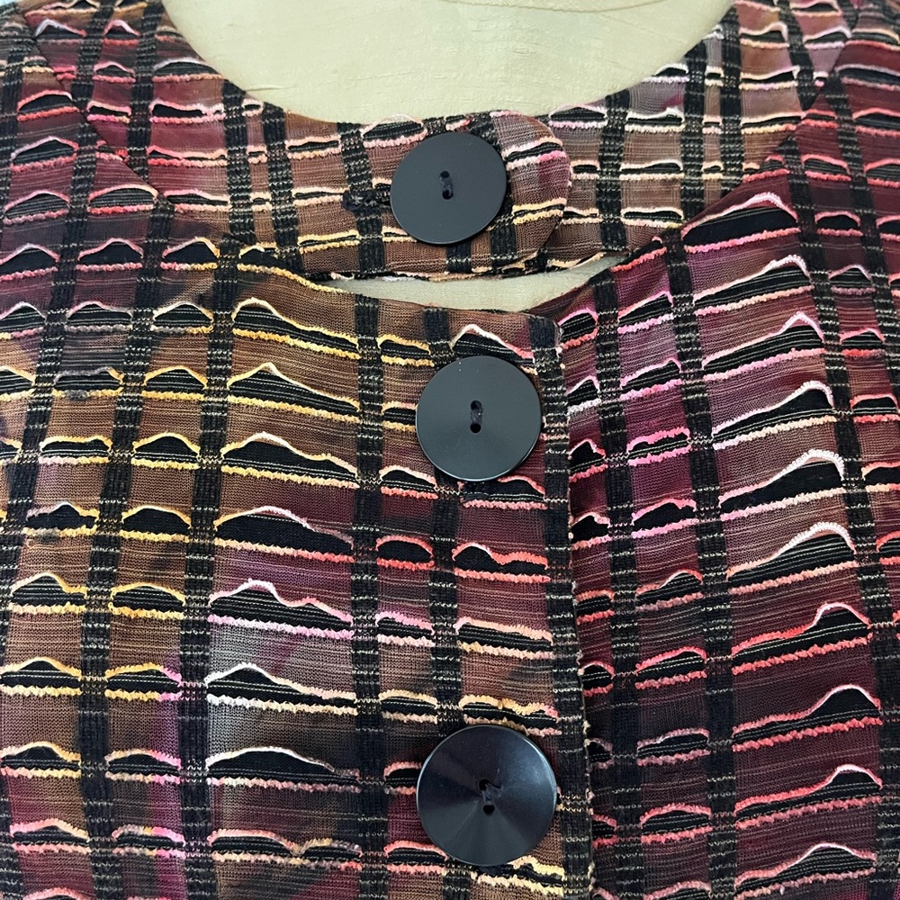 Andria Lieu Xl Jacket With Sweet Button Detailing… - image 2